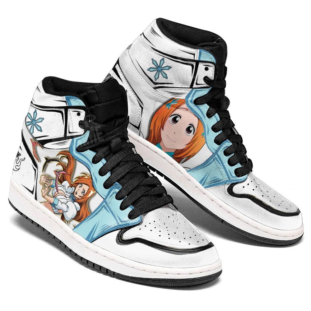Bleach Orihime Inoue JD1s Sneakers Anime Shoes, Air Jordan Hightop
