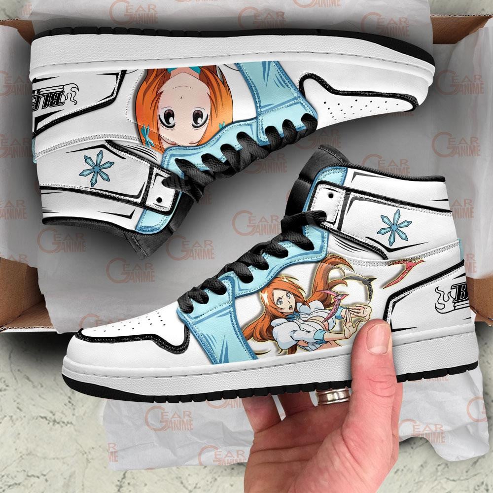 Bleach Orihime Inoue JD1s Sneakers Anime Shoes, Air Jordan Hightop