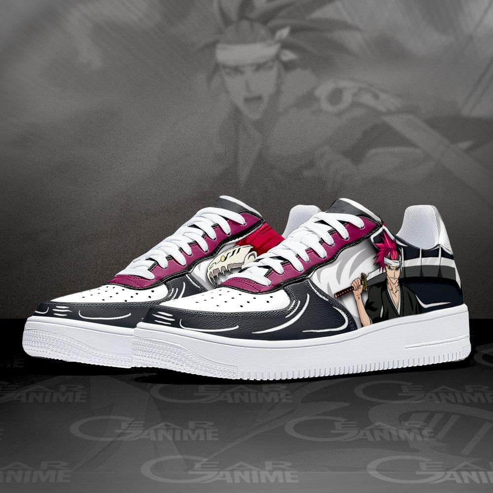 Bleach Renji Abarai Air Sneakers Custom Anime Shoes