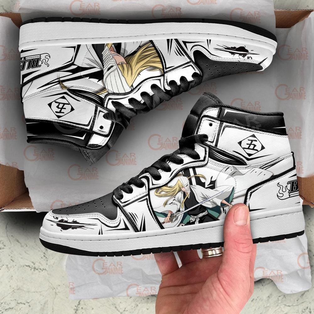 Bleach Shinji Hirako JD1s Sneakers Anime Shoes, Air Jordan Hightop
