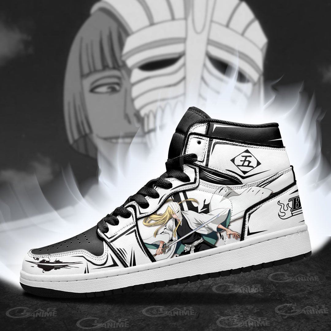 Bleach Shinji Hirako JD1s Sneakers Anime Shoes, Air Jordan Hightop