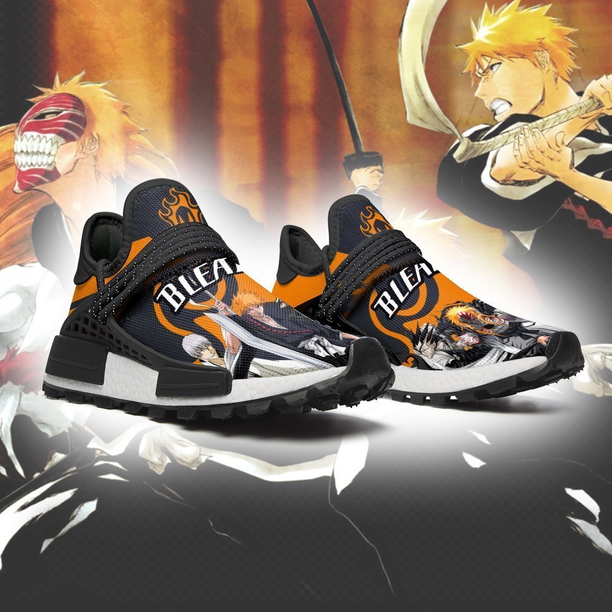Bleach Shoes Characters Anime Sneakers, NMD Shoes