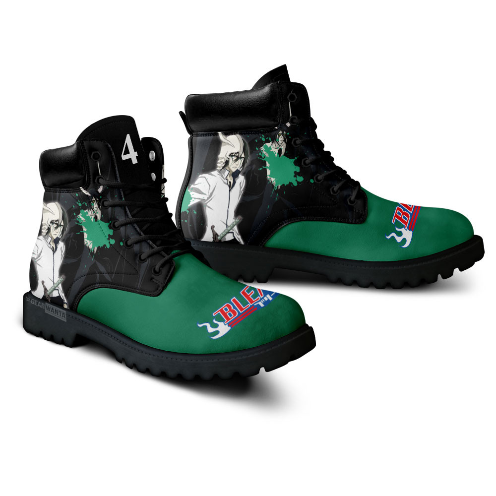 Bleach Ulquiorra Cifer Boots Custom Anime Shoes