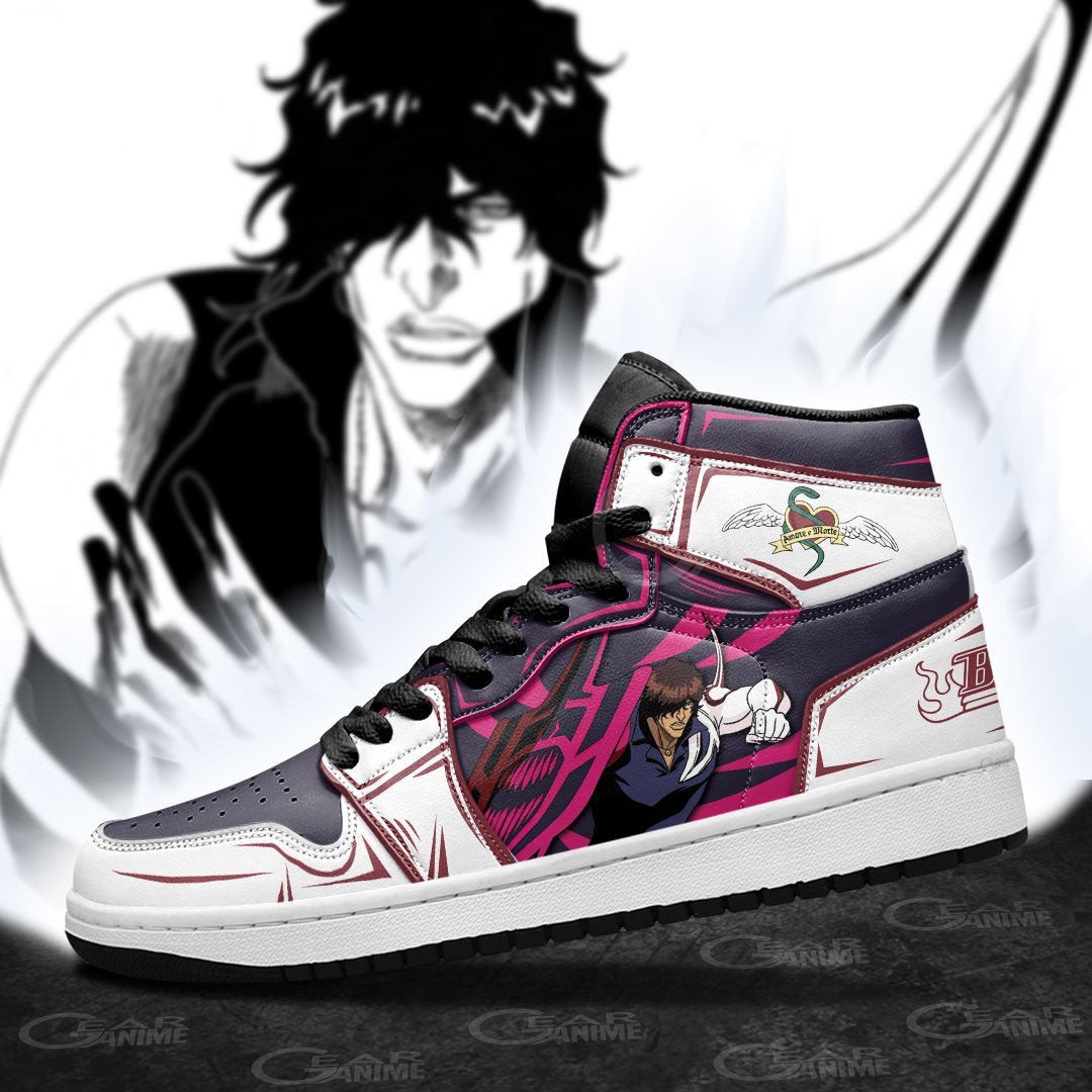 Bleach Yasutora Sado JD1s Sneakers Anime Shoes, Air Jordan Hightop