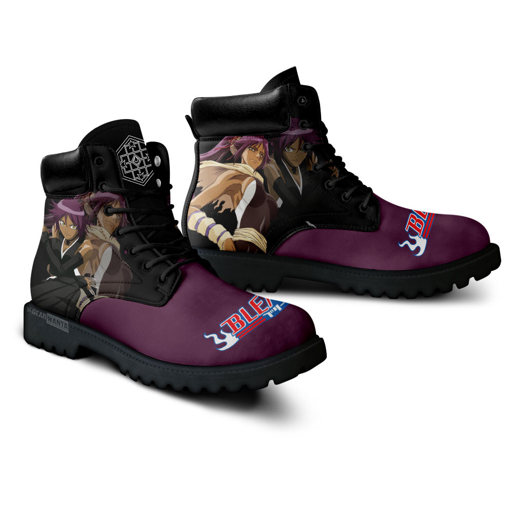 Bleach Yoruichi Shihouin Boots Custom Anime Shoes