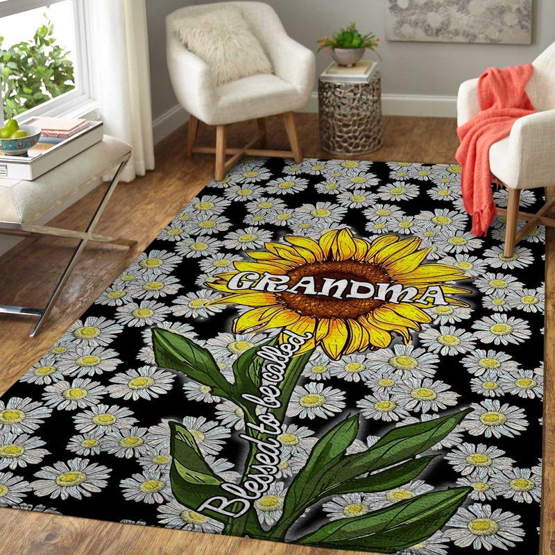 Blessed To Be Called Grandma Limited Edition Rectangle Rug