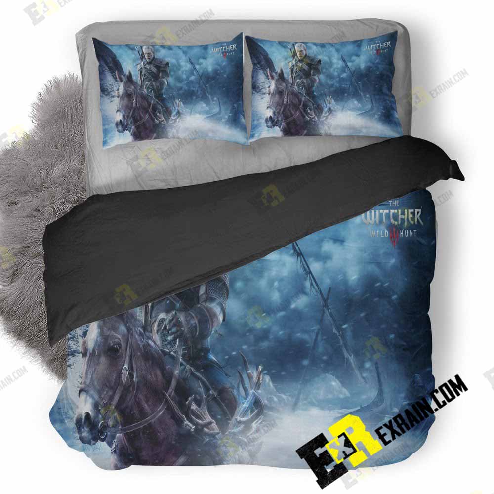 Blizzard Gerald Roach The Witcher 3D Customized Duvet Cover Bedding Set