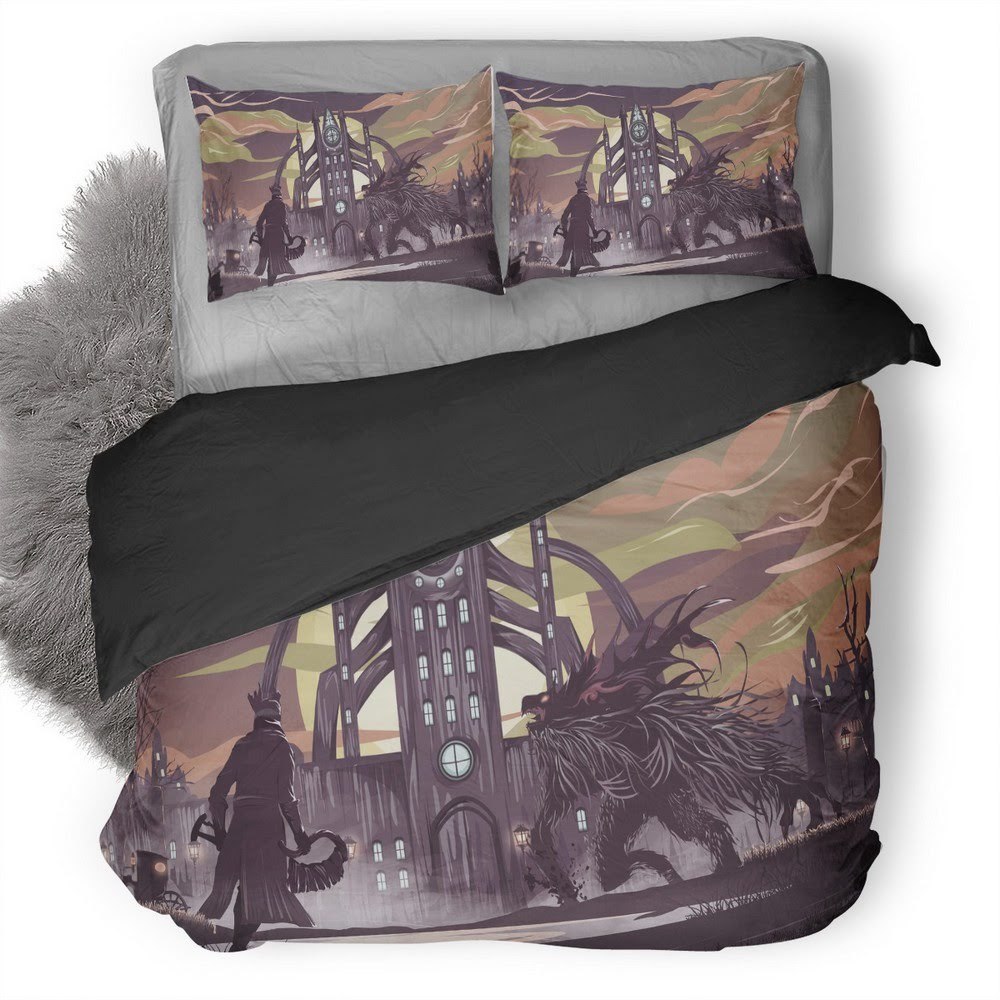 Bloodborne 3D Customized Duvet Cover Bedding Set