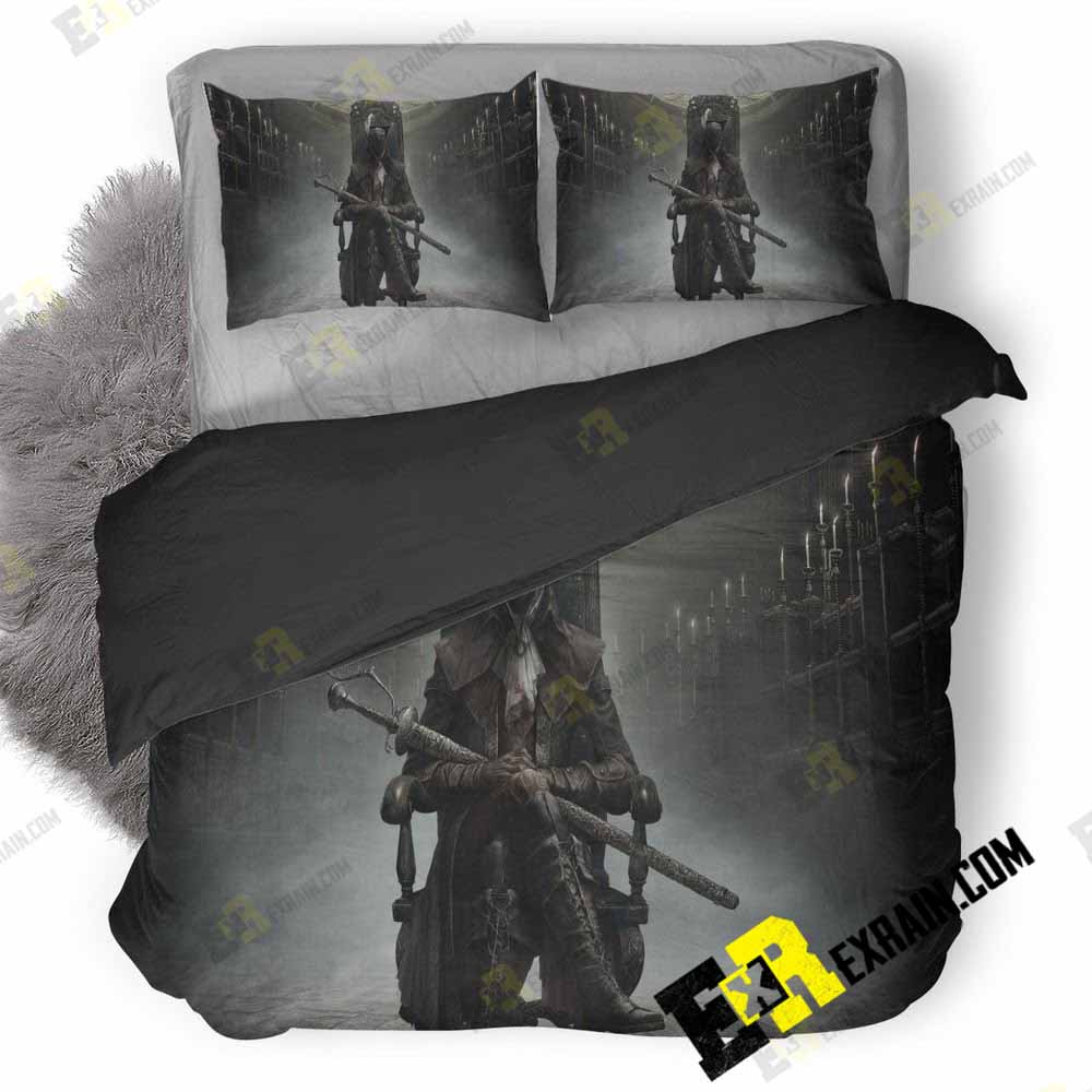 Bloodborne The Old Hunters 3D Customized Duvet Cover Bedding Set