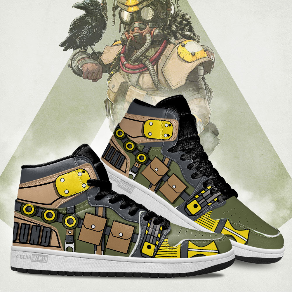 Bloodhound Apex Legends AJ1 Sneakers Uniform Shoes, Air Jordan Hightop