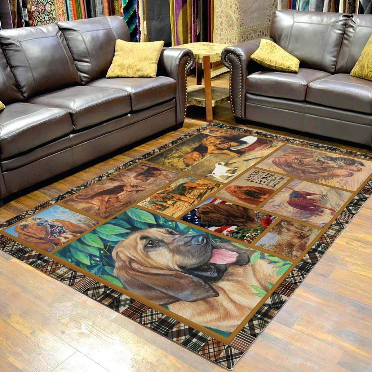 Bloodhound Limited Edition Rectangle Rug