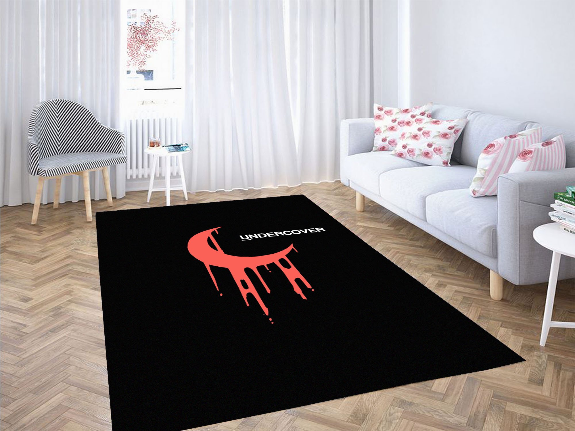 Bloodmoon Undercover Japan Streetwear Carpet Rectangle Rug