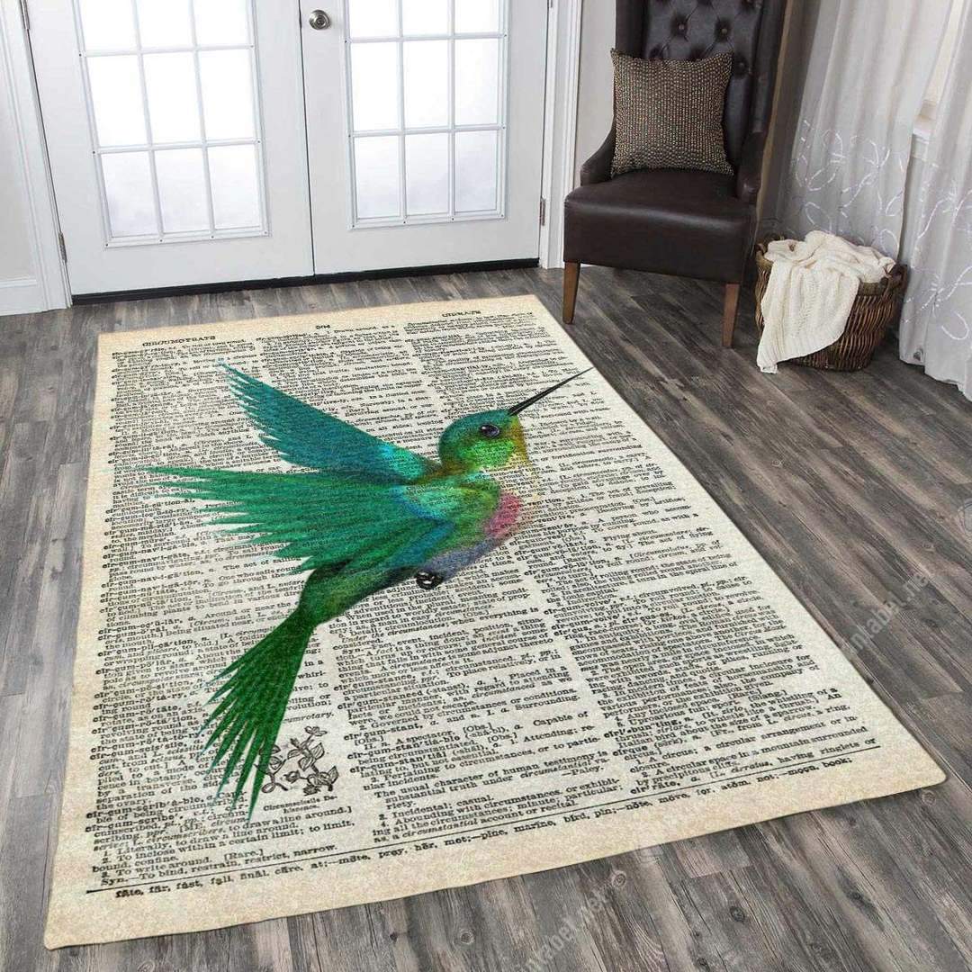 Blue Bird Q09t2 Limited Edition Rectangle Rug
