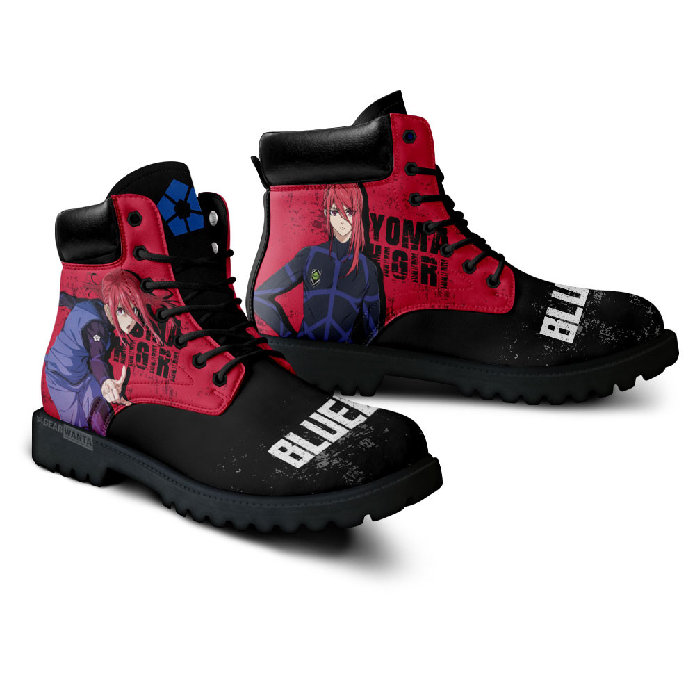 Blue Lock Hyoma Chigiri Boots Anime Custom Shoes