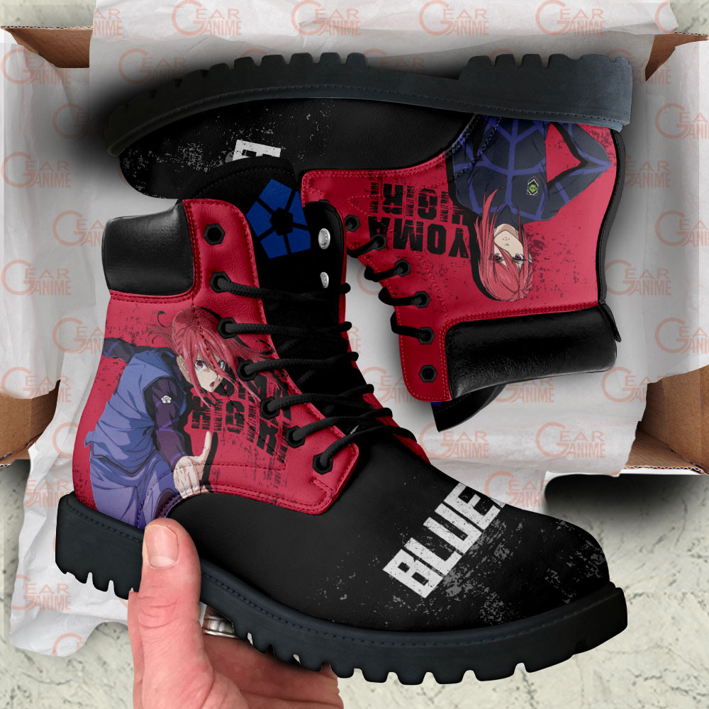 Blue Lock Hyoma Chigiri Boots Anime Custom Shoes