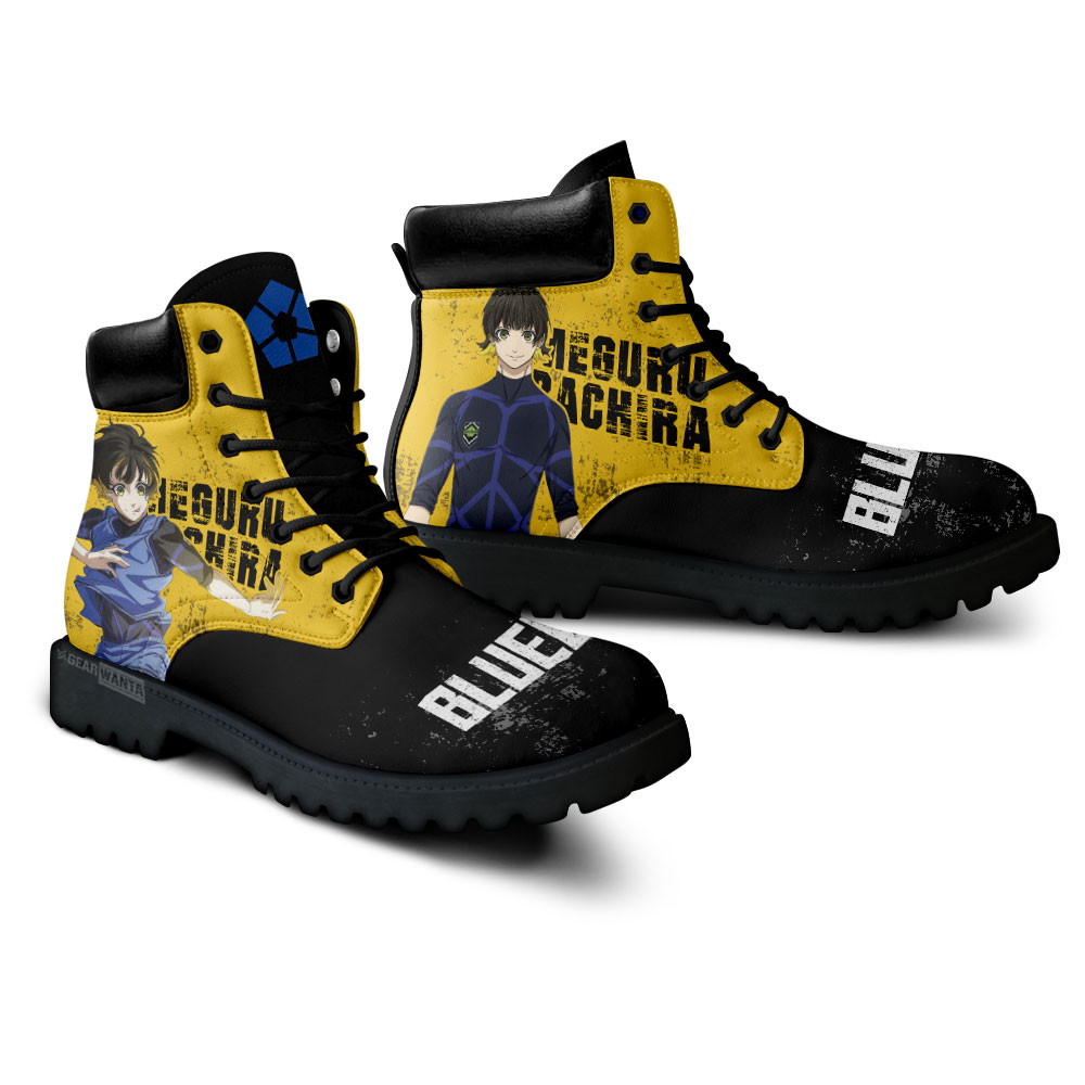 Blue Lock Meguru Bachira Boots Anime Custom Shoes
