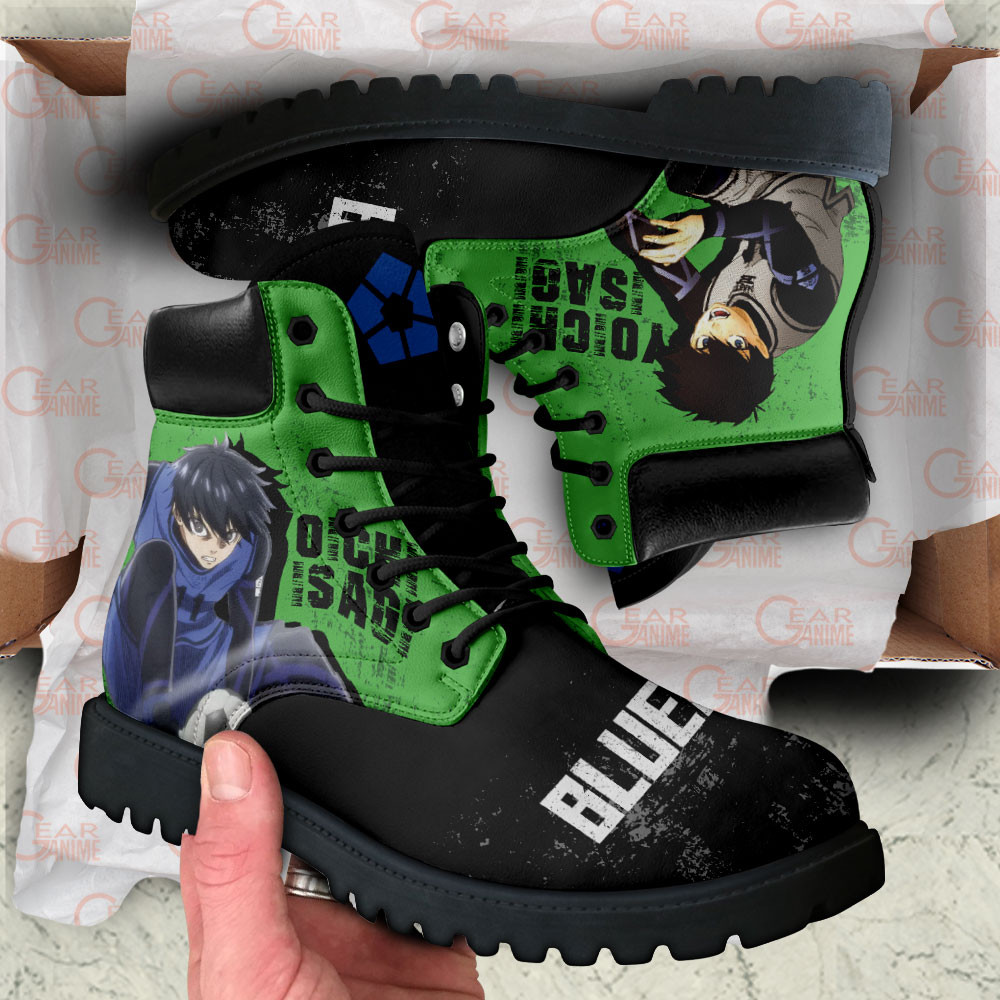 Blue Lock Yoichi Isagi Boots Anime Custom Shoes