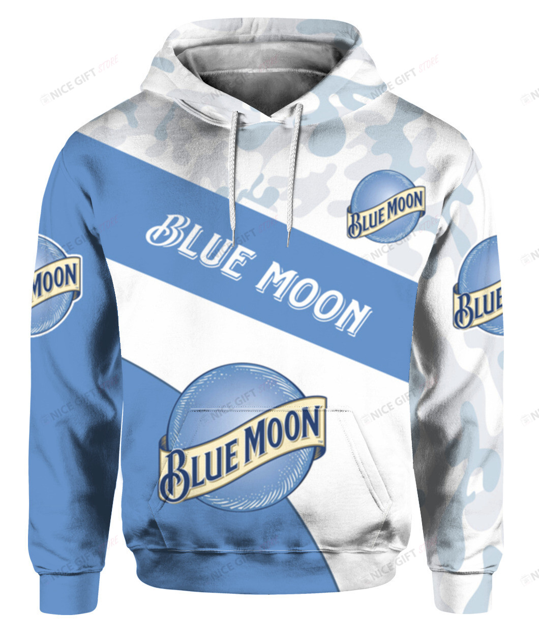 Blue Moon 3D Hoodie Gift For Fans