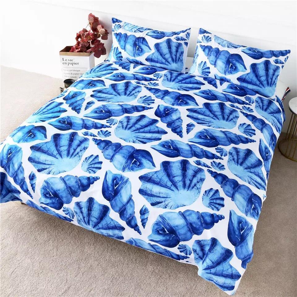 Bluehells 3D Customized Duvet Cover Bedding Set