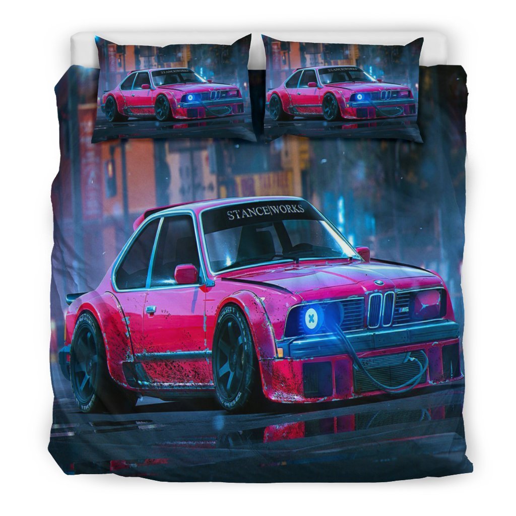 Bmw Sports Car Duvet Cover Bedding Set