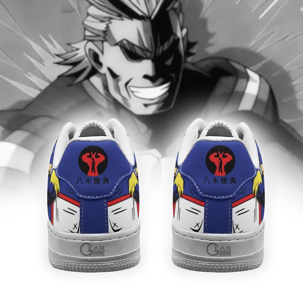 BNHA All Might Air Sneakers Custom Anime My Hero Academia Shoes