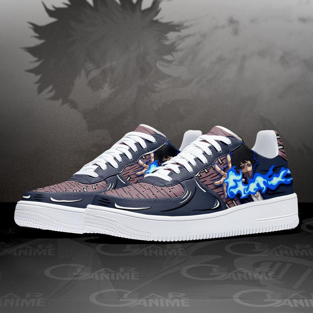 BNHA Dabi Air Sneakers Custom Anime My Hero Academia Shoes