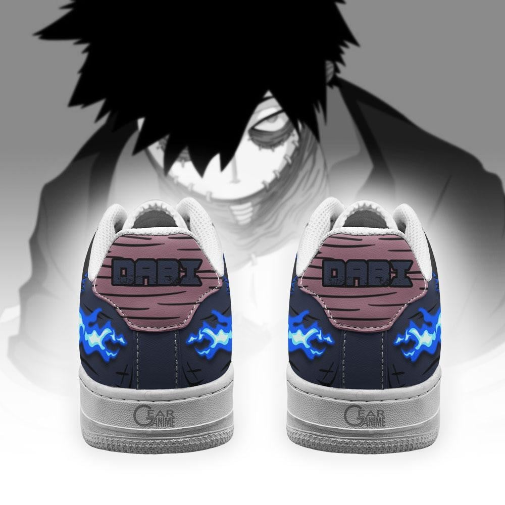 BNHA Dabi Air Sneakers Custom Anime My Hero Academia Shoes