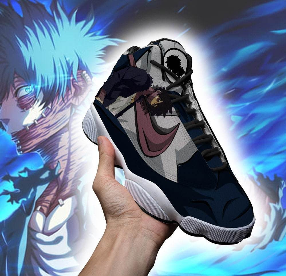 BNHA Dabi JD13 Sneakers Custom Anime My Hero Academia Shoes