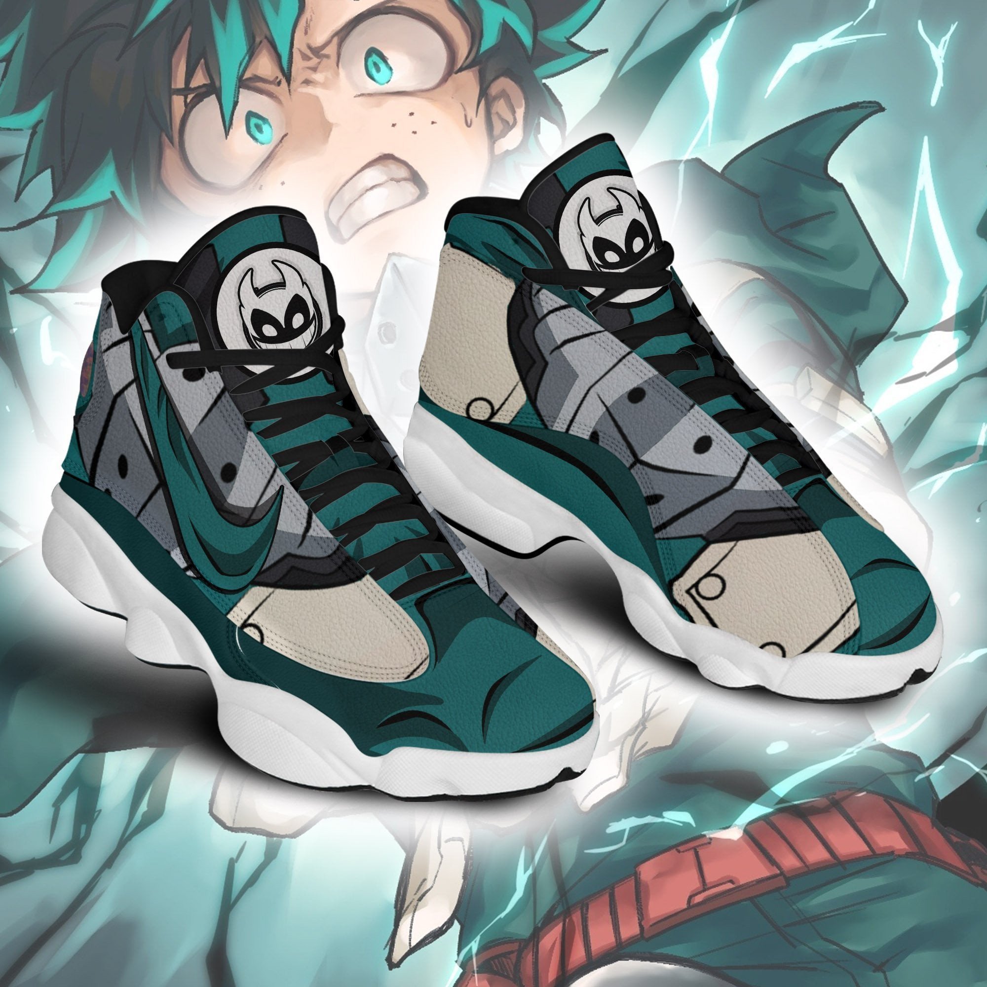 BNHA Deku JD13 Sneakers Custom My Hero Academia Anime Shoes