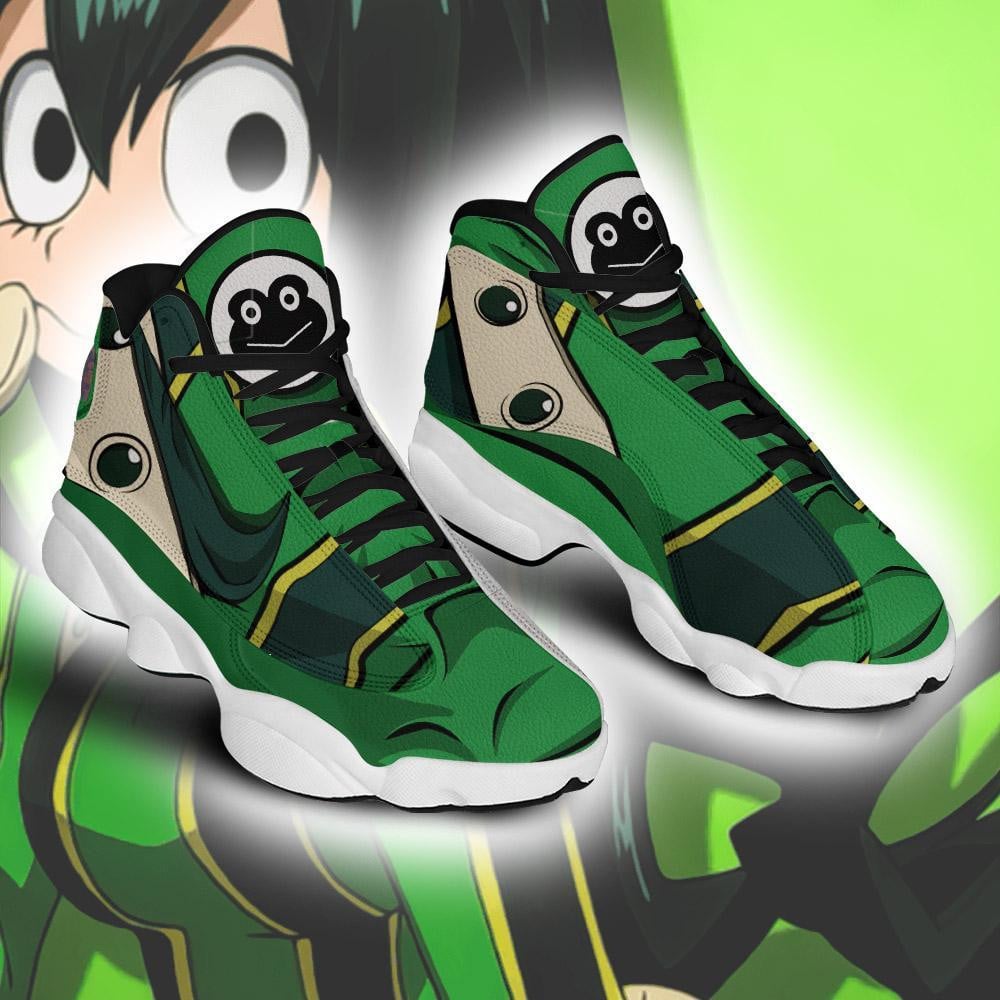 BNHA Froppy JD13 Sneakers Custom Anime My Hero Academia Shoes