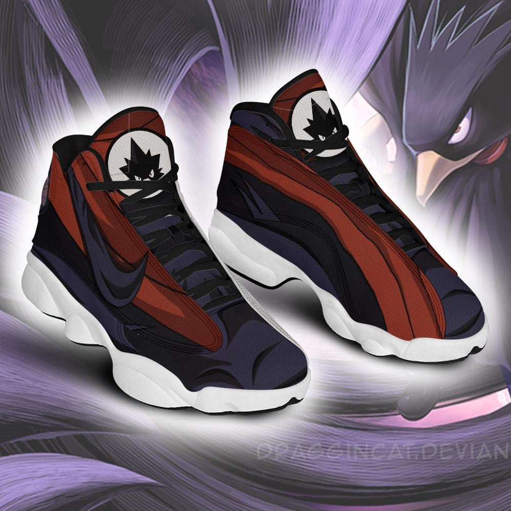 BNHA Fumikage Tokoyami JD13 Sneakers Custom My Hero Academia Shoes