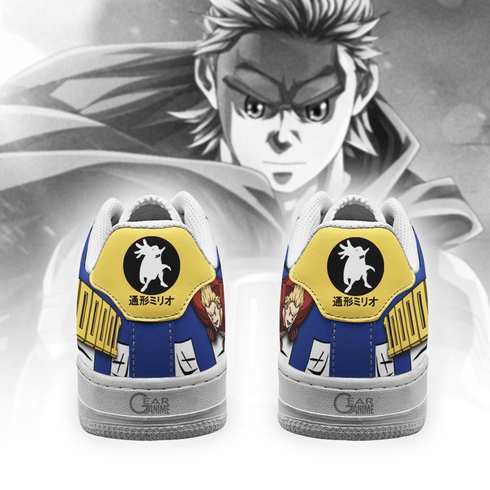 BNHA Mirio Togata Air Sneakers Custom Anime My Hero Academia Shoes