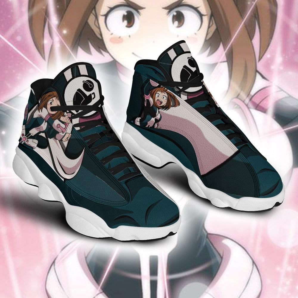 BNHA Ochako Uraraka JD13 Sneakers Custom Anime My Hero Academia Shoes