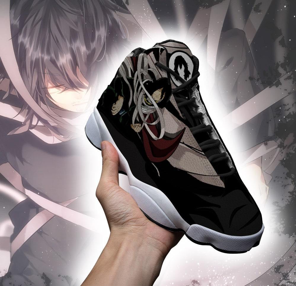 BNHA Shouta Aizawa JD13 Sneakers Custom Anime My Hero Academia Shoes