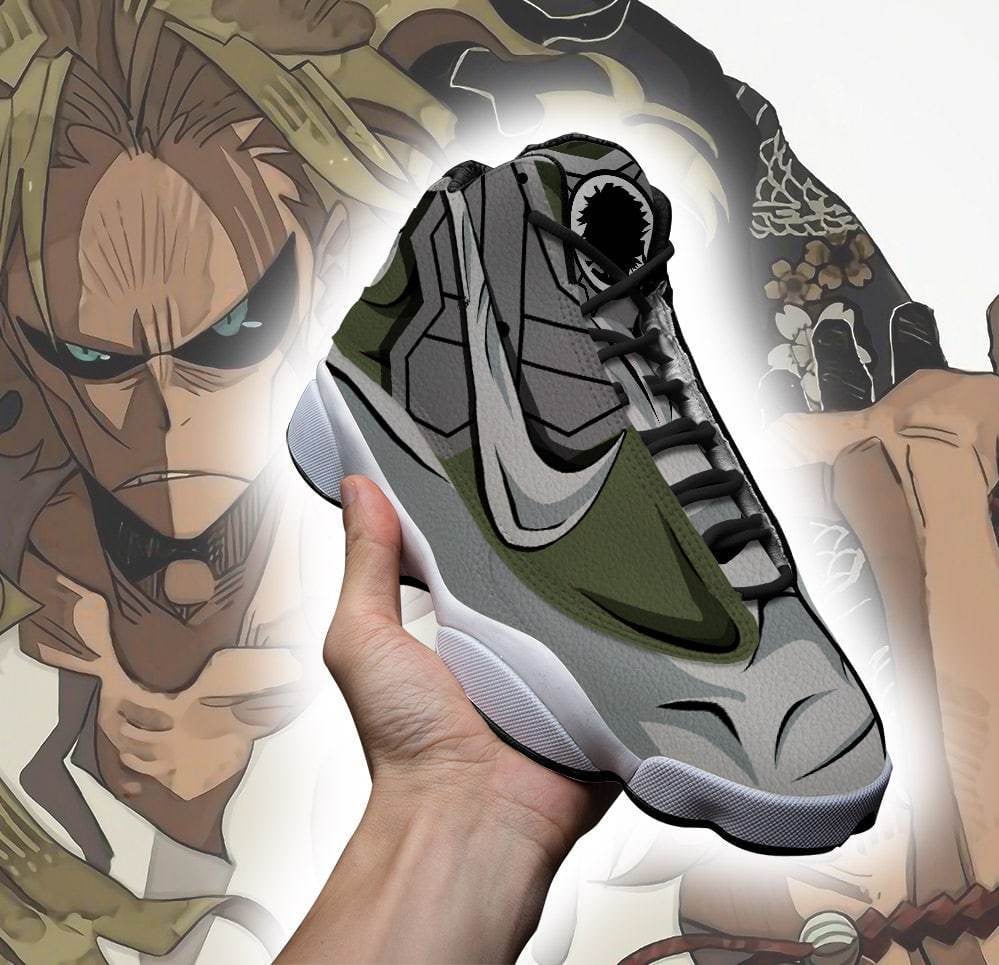 BNHA Toshinori Yagi JD13 Sneakers Custom Anime My Hero Academia Shoes