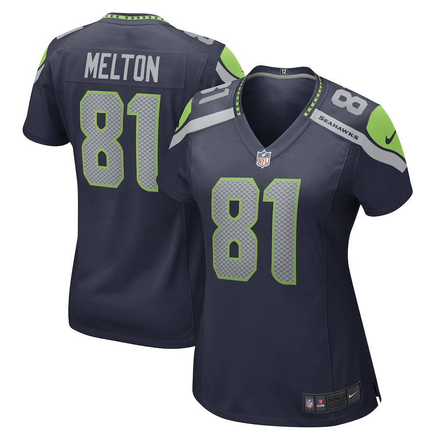 Bo Melton Seattle Seahawks Women’s Stitched Jersey – College Navy