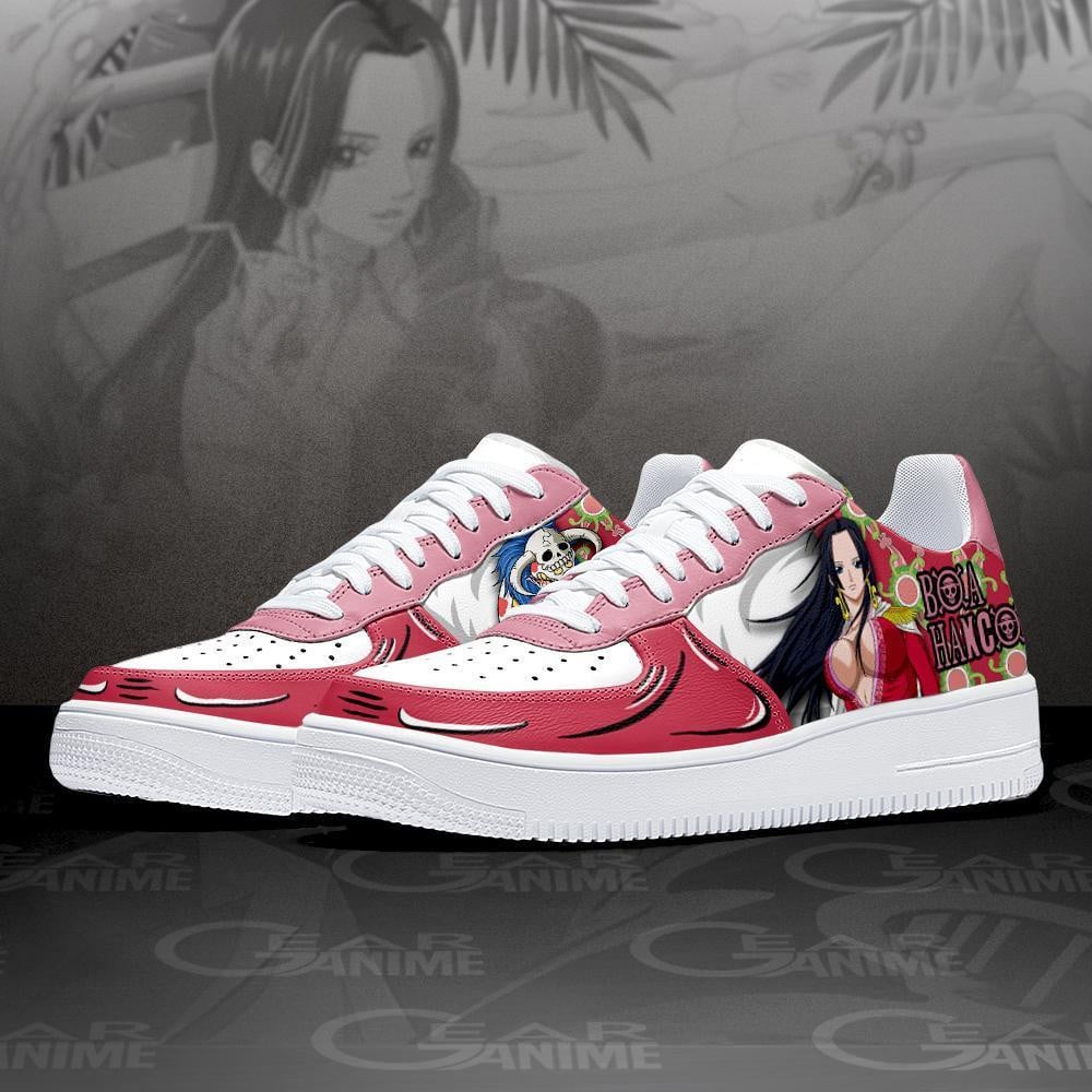 Boa Hancock Air Sneakers Custom Anime One Piece Shoes