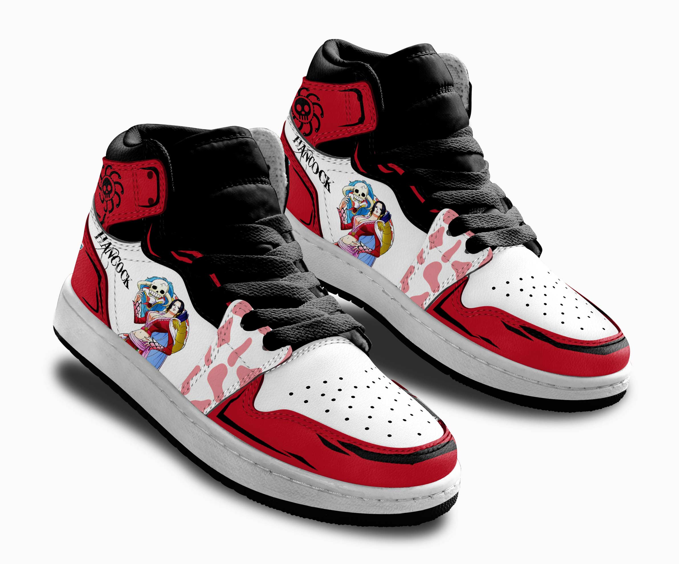 Boa Hancock Kids Sneakers Custom Anime One Piece Shoes For Kids