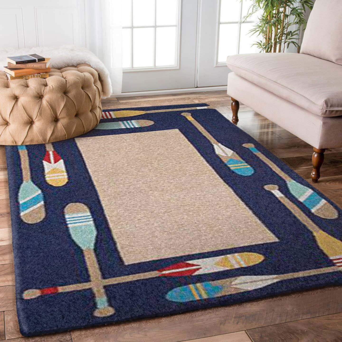 Boat Paddles Limited Edition Rectangle Rug