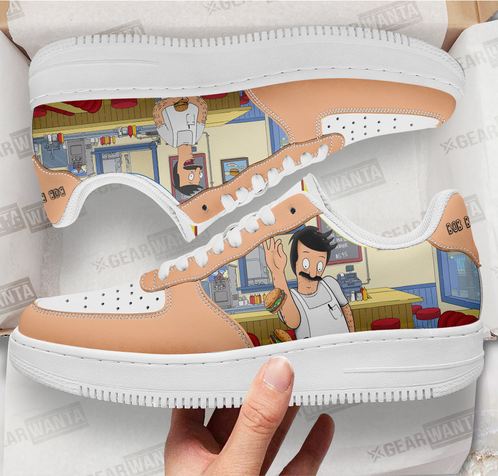 Bob Belcher Bob’s Burger Custom Air Sneakers