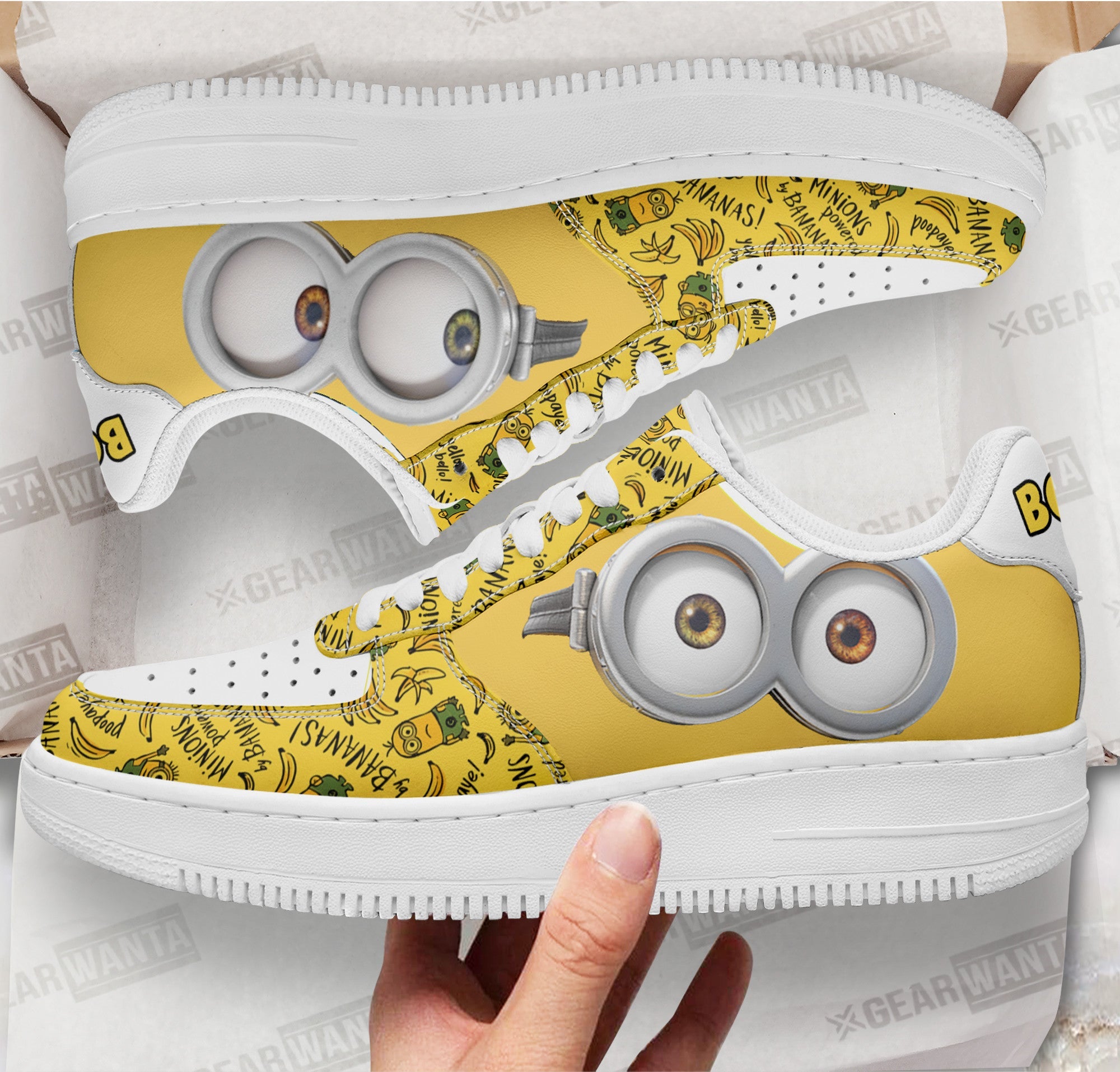 Bob Minion Air Sneakers Custom Shoes