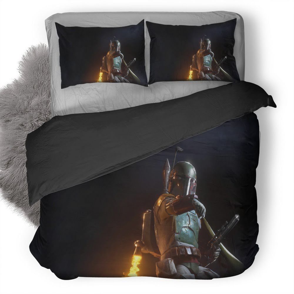 Boba Fett Star Wars Battlefront 3D Customized Duvet Cover Bedding Set