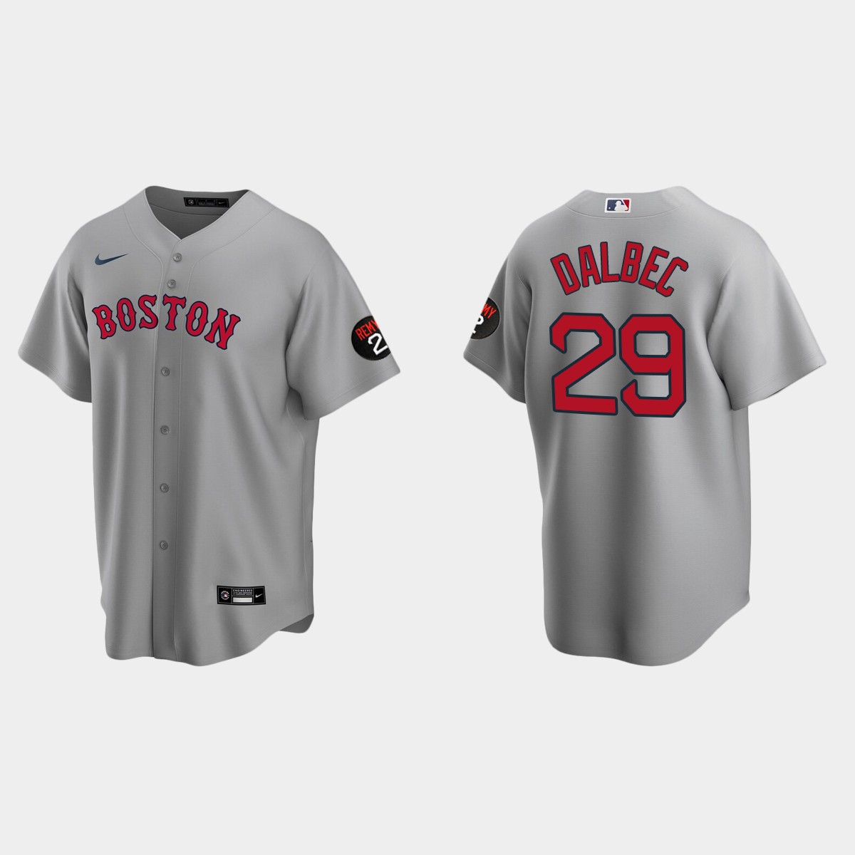 Bobby Dalbec Boston Red Sox 2022 Jersey - Gray