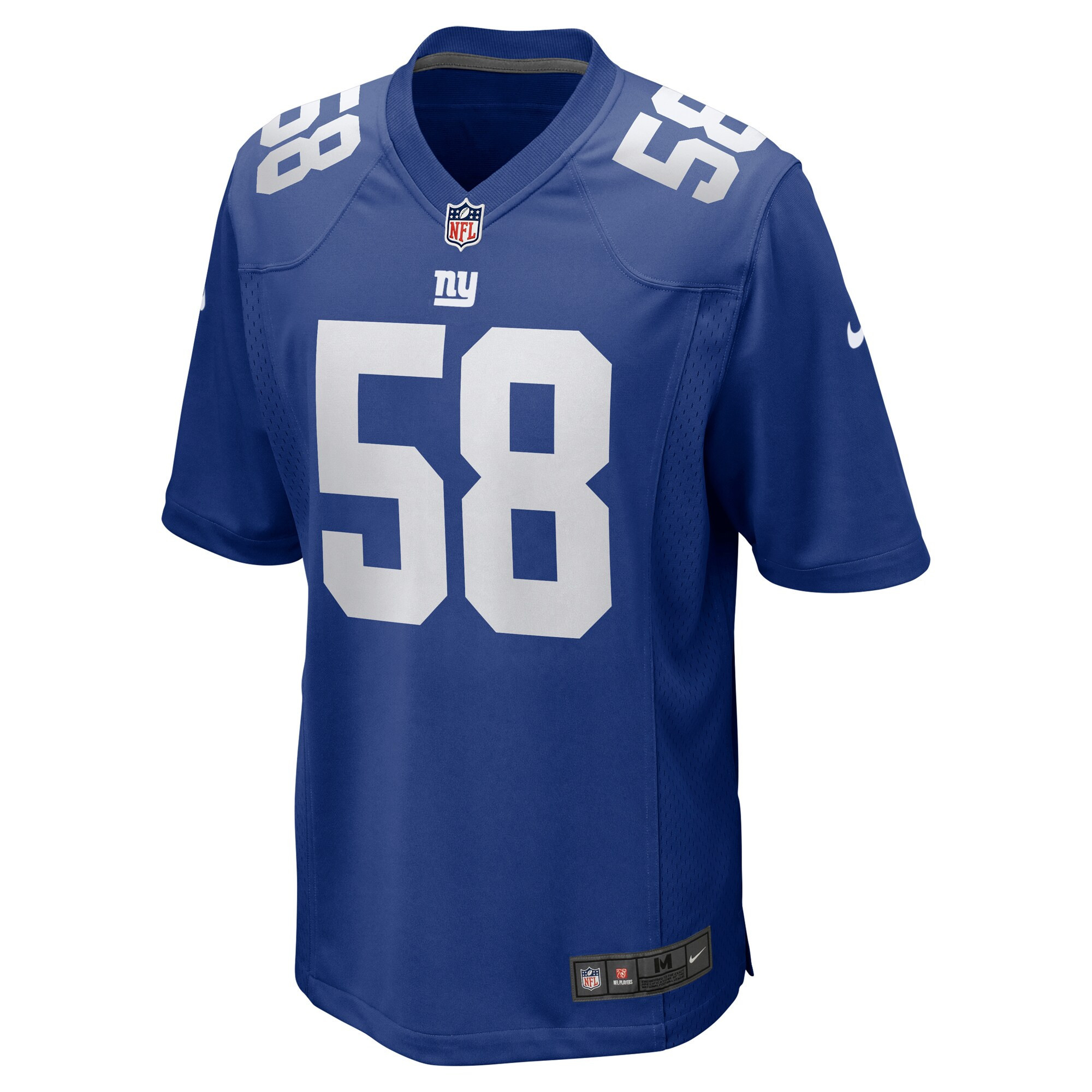 Bobby Okereke 58 New York Giants Men Game Stitched Jersey – Royal