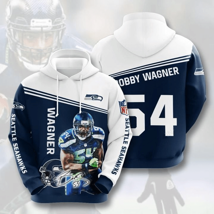 bobby wagner seattle seahawks 3D Hoodie