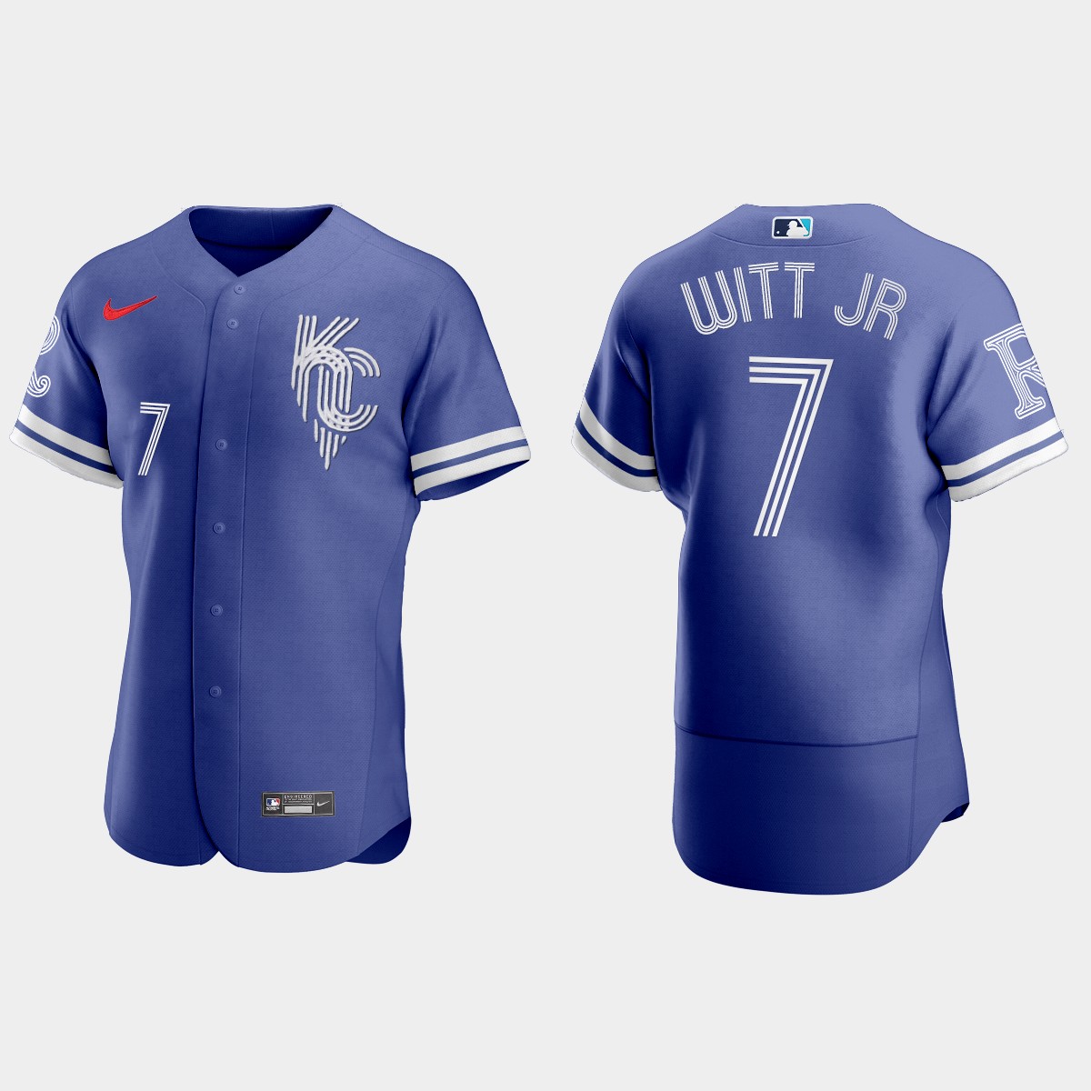 Bobby Witt Jr. Kansas City Royals 2022 City Connect Jersey – Royal