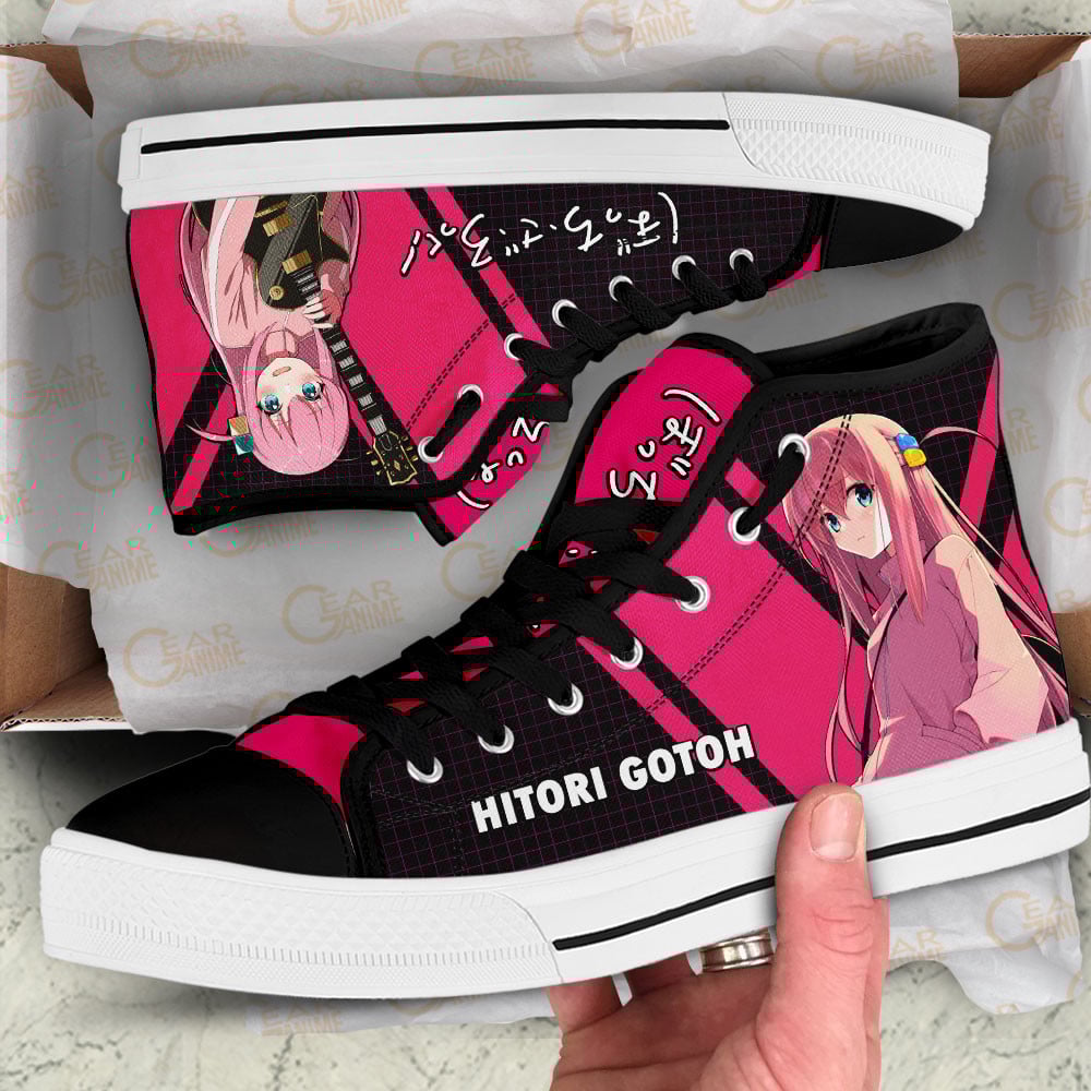 Bocchi the Rock Hitori Gotoh Anime Custom High Top Shoes