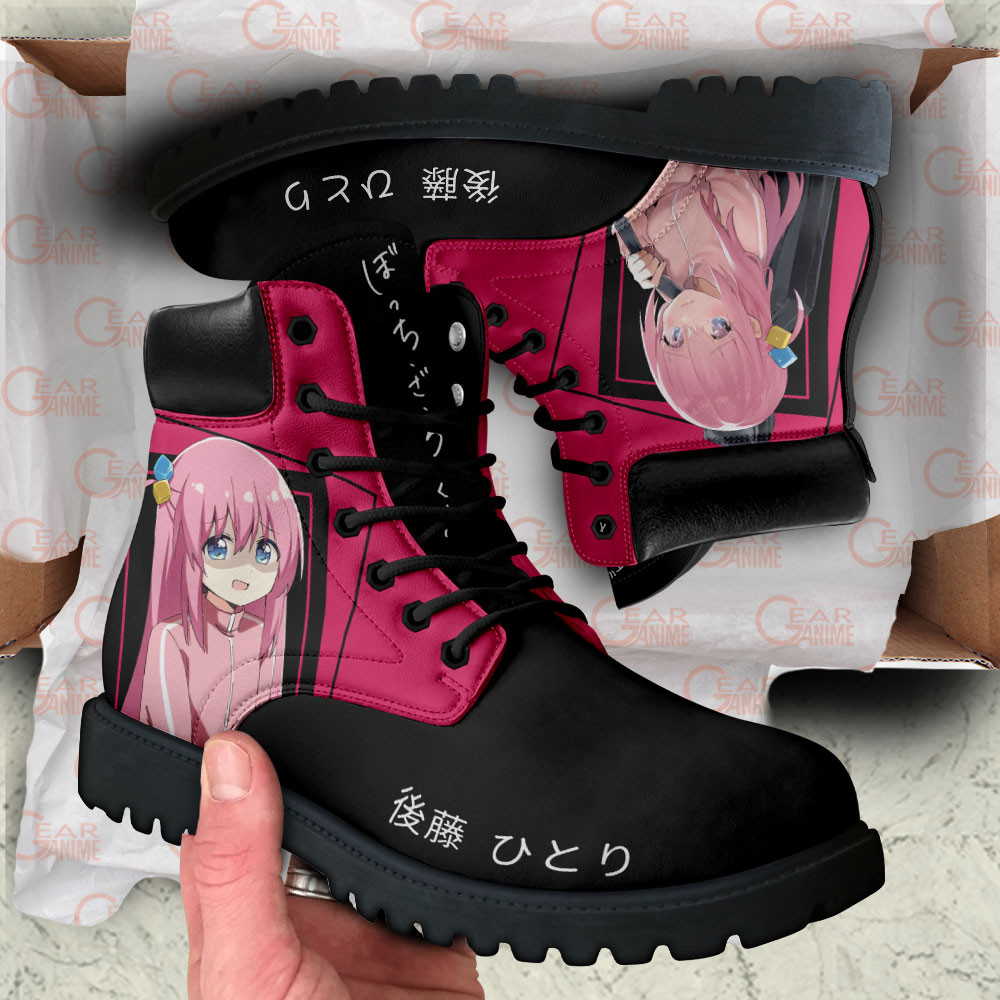 Bocchi the Rock Hitori Gotoh Boots Anime Custom Shoes