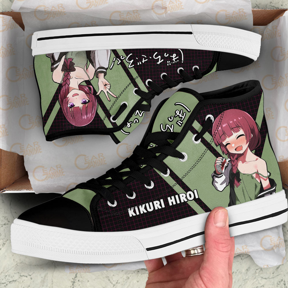 Bocchi the Rock Kikuri Hiroi Anime Custom High Top Shoes