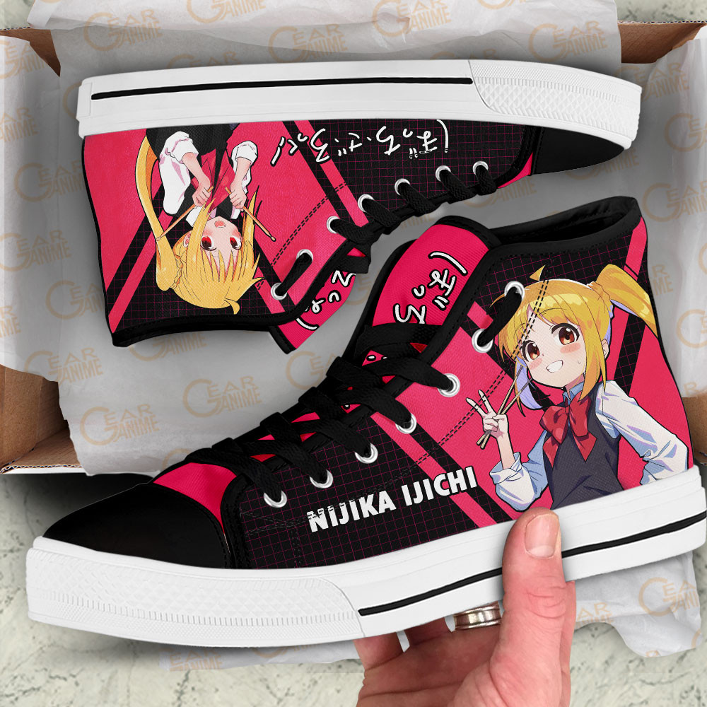 Bocchi the Rock Nijika Ijichi Anime Custom High Top Shoes